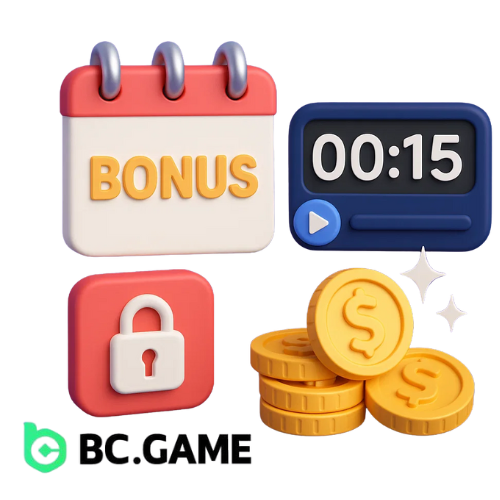 BC.Game bonus for registering 