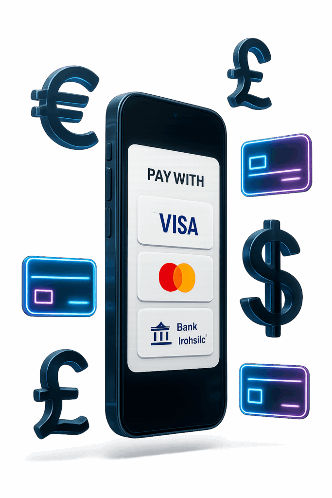 Пополнение счета BC Game фиатными средствами