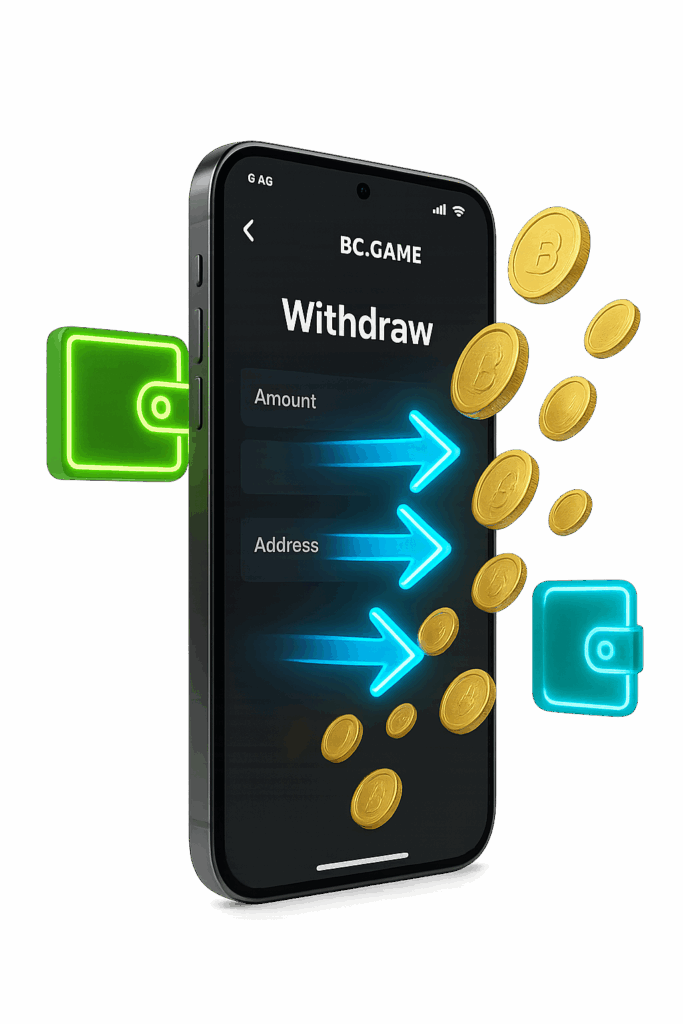 Сроки вывода средств на BC Game
