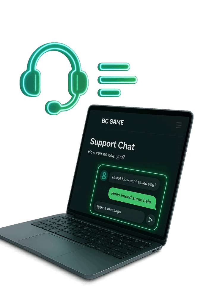 Поддержка игроков BC Game