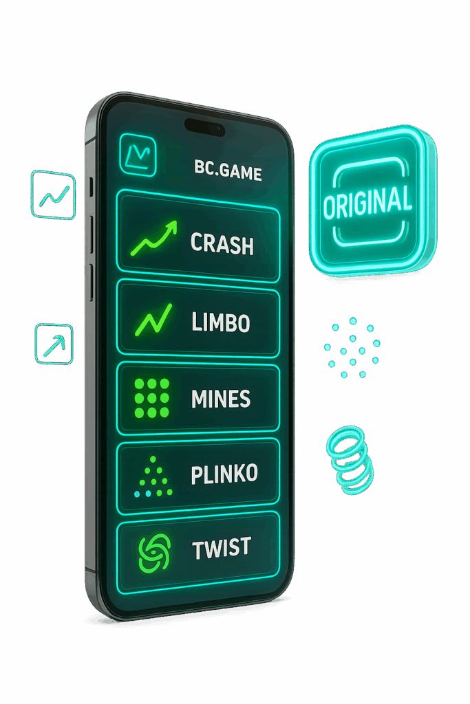 BC Game Original: Эксклюзивные игры, доступные на платформе