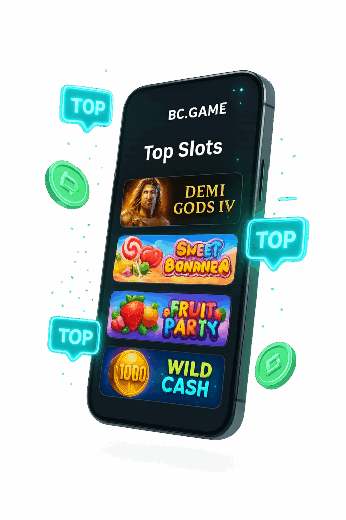 Популярные слоты на платформе BC Game