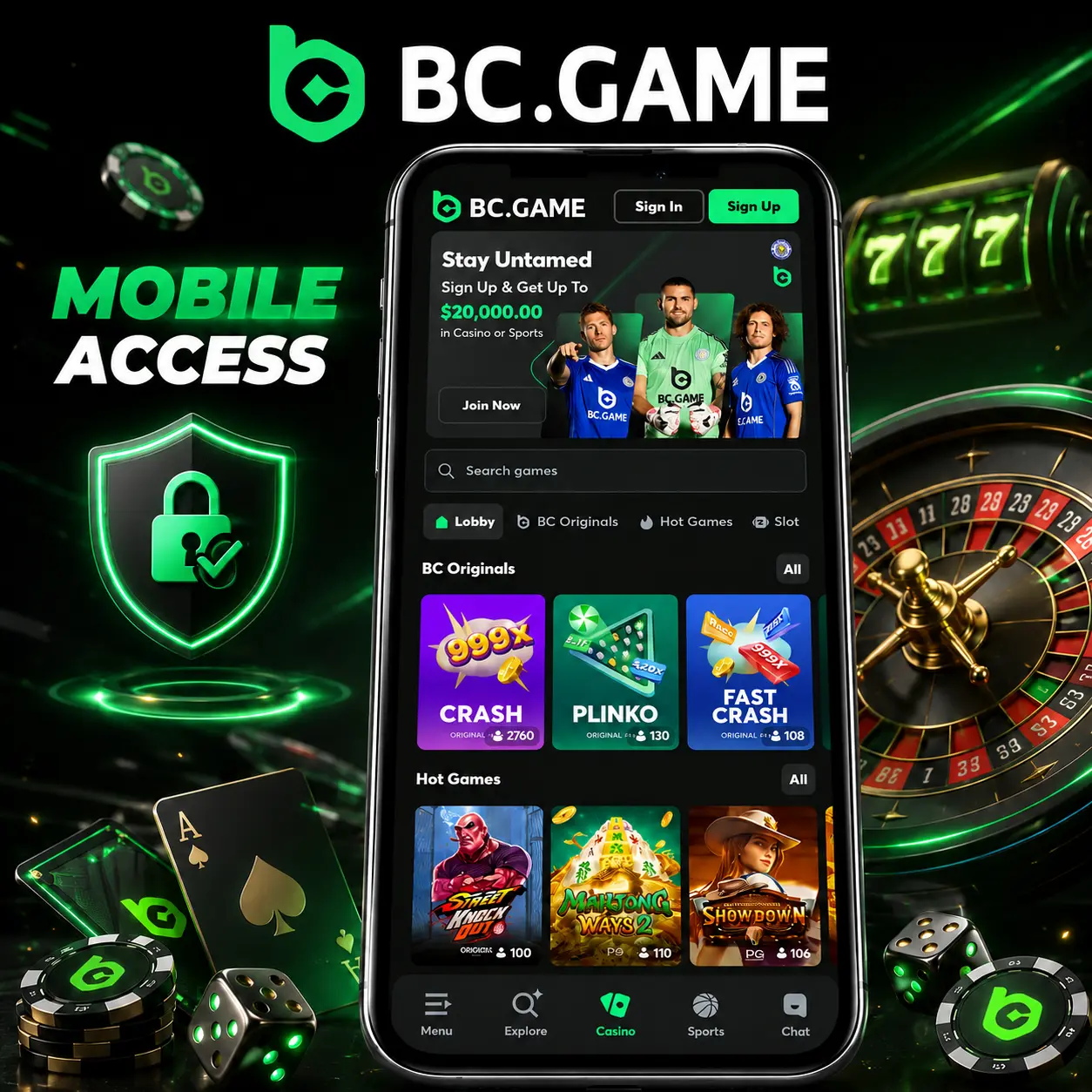 BC Game App, Website Link and Safe Mobile Access