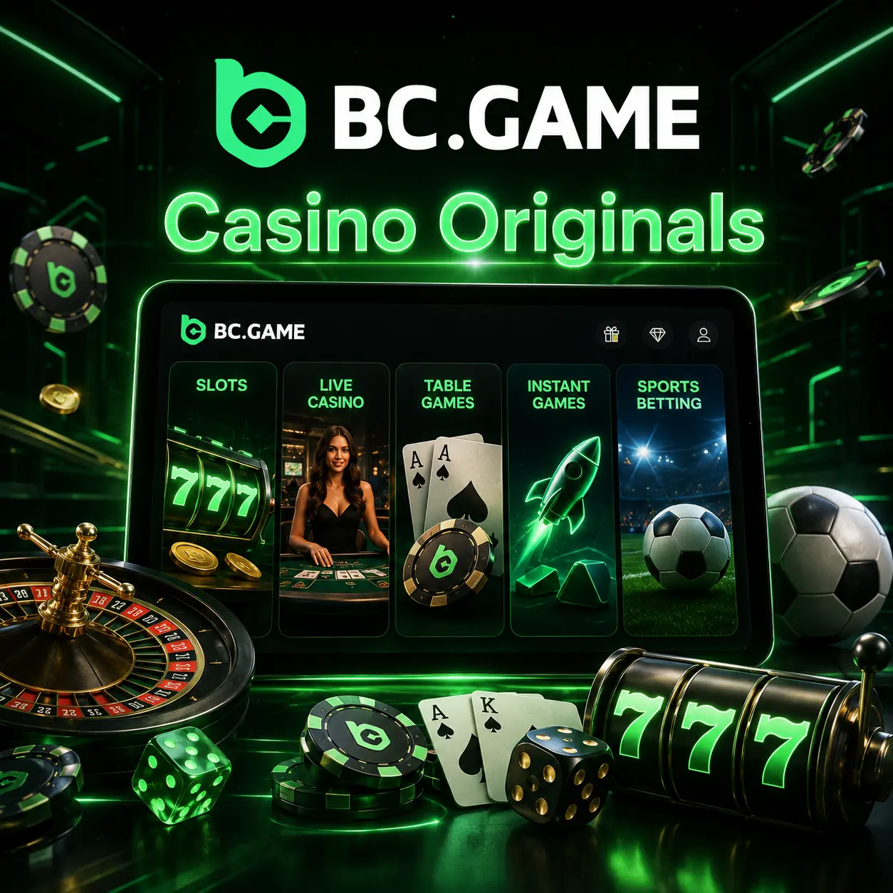BC Game Casino and BC Originals Online